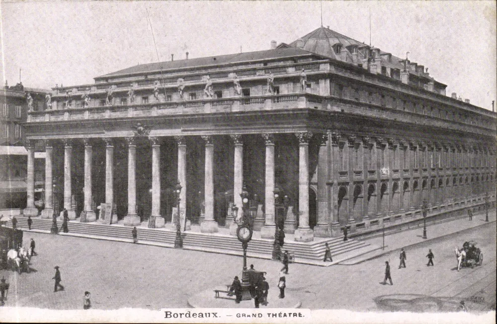 Bordeaux — Grande Teatro — editor Chéria - Frente