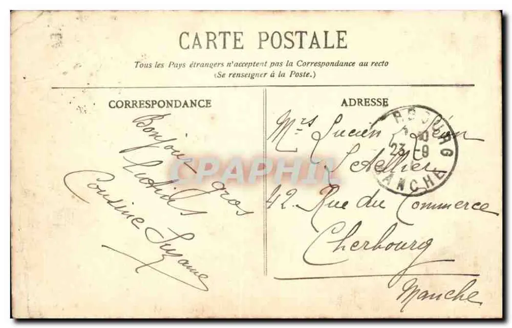 Bordeaux - Estação do Meio-Dia (Chegada) — n° 146 - Verso
