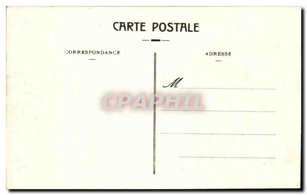 Bordeaux — Porta de Aquitânia — editor não identificado, número de série não visível - Verso