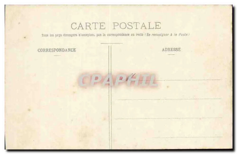Bordeaux - Die Place de la Comédie - Les Allées de Tourny - RR - 329 - Rückseite