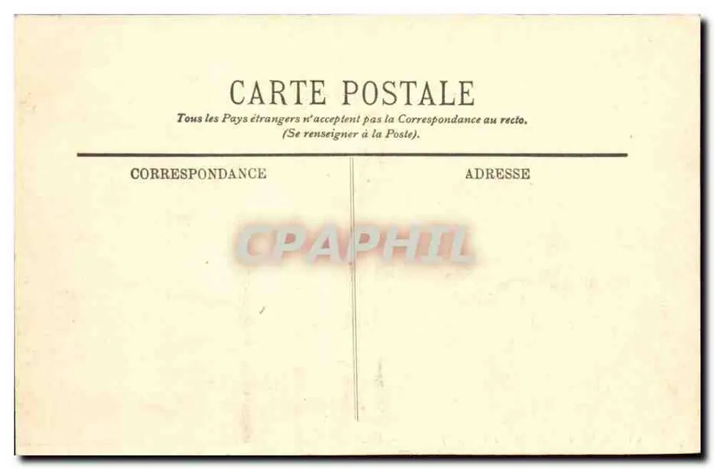 Bordeaux — O Grande Teatro — LL. n° 198 - Verso
