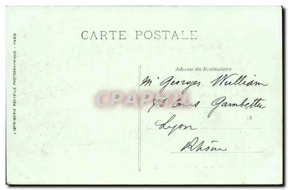 Bordeaux — O Ponte de Pierre — LL. - Verso