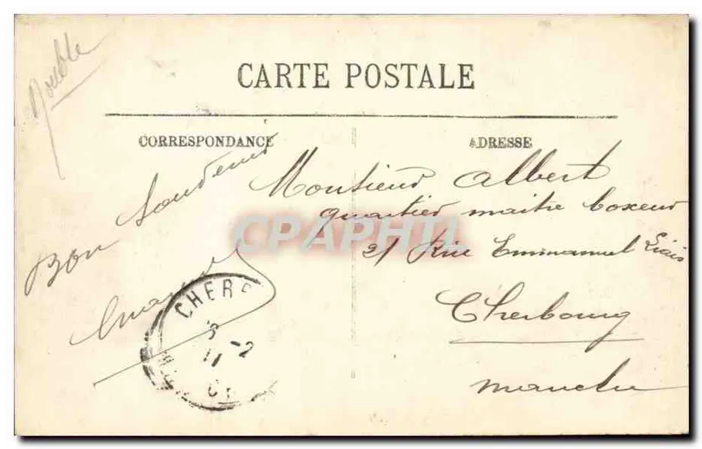 Bordeaux — A Porta Dijeaux — LL, n°203 - Verso