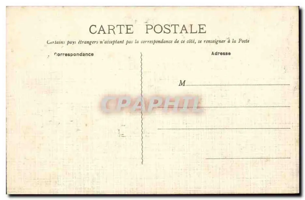 Bordeaux — O Ponte de Pierre — E. W. - Verso