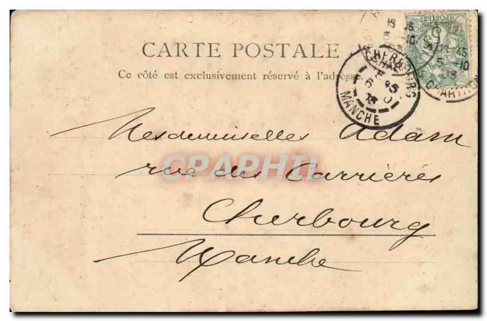 Porta da Grande Campana — Bordeaux — R. & J. D. 1089 hin - Verso