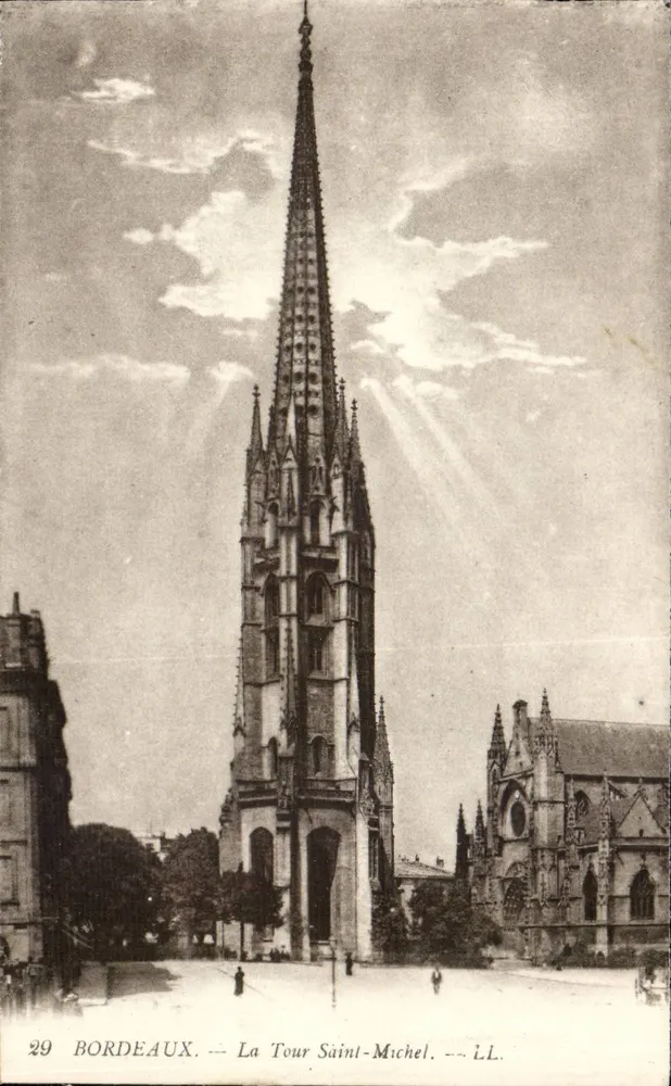 Bordeaux — A Torre Saint-Michel — LL. n°29 - Frente