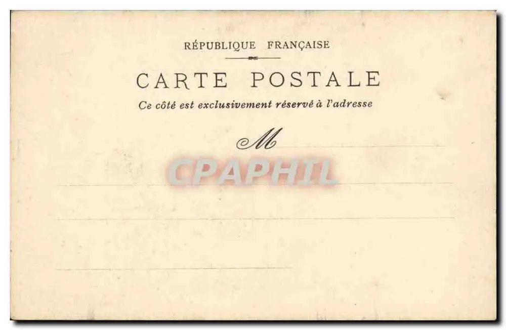 Bordeaux — Porta do Palácio — Editada por M & B - Verso