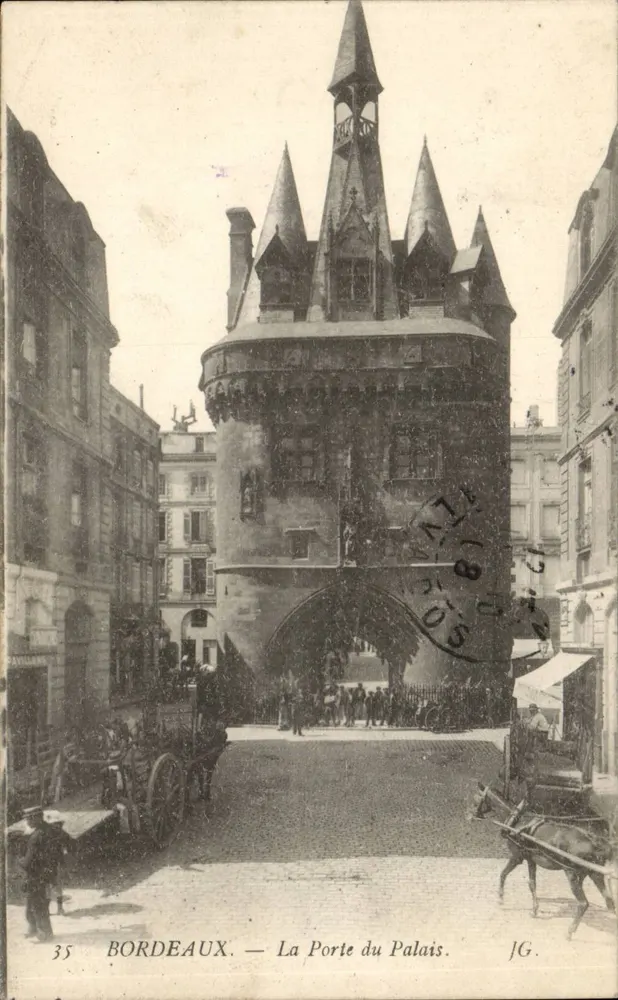 Bordeaux — A Porta do Palácio — JG. n°35 - Frente