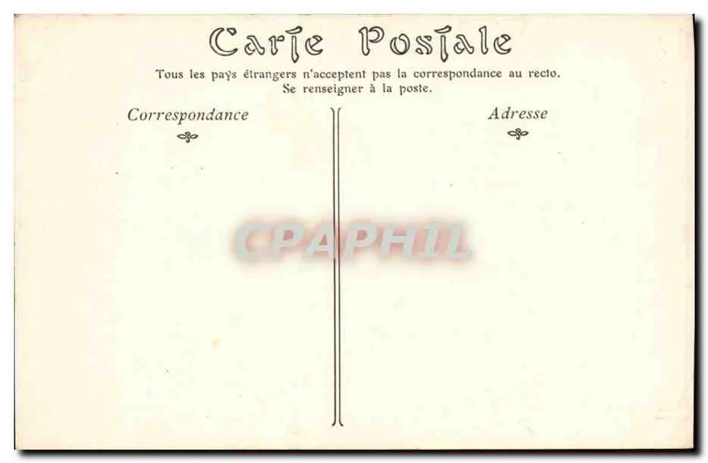 Bordeaux — A Igreja Nossa Senhora — editor não identificado, n° 39 - Verso