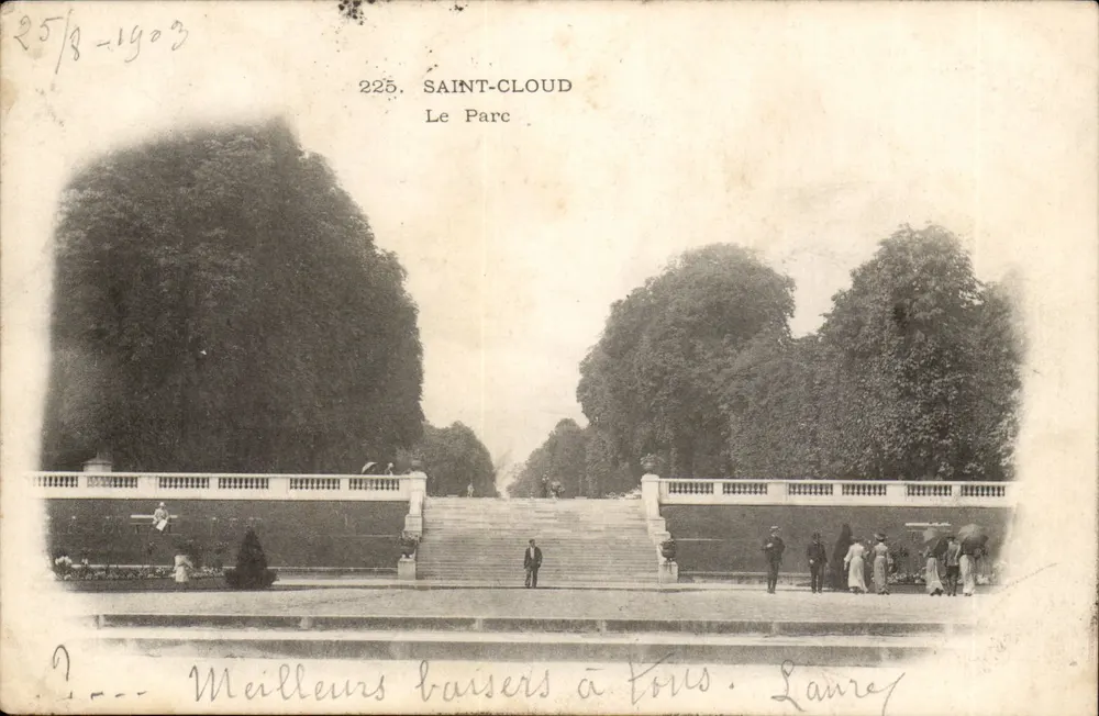 Saint-Cloud — O Parque — Laurey, n°225 - Frente
