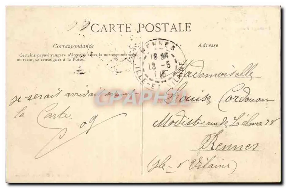 Passage de la Métropole — Nantes — Verlag Chambon - Rückseite