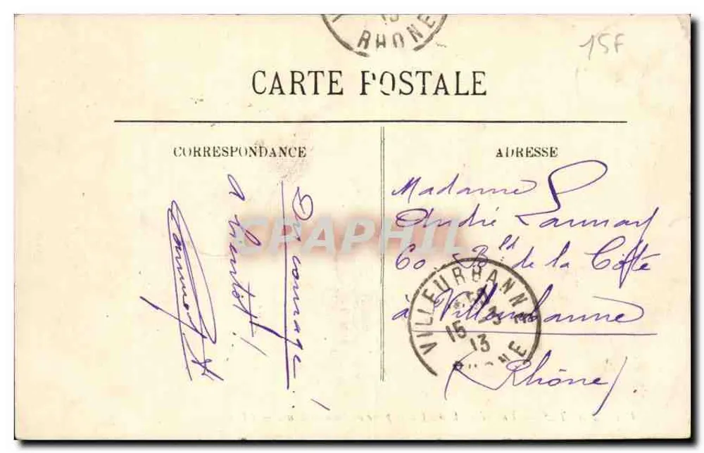 NANTES — Allgemeiner Blick auf die Kais von Sainte-Anne — LL. — Nr. 125 - Rückseite