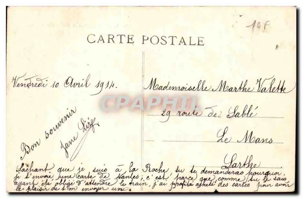 NANTES — Place und Quai der Bourse — L. Chapeau, Nantes, n° 579 - Rückseite
