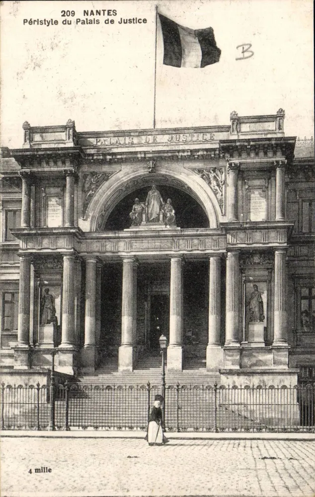 Nantes — Palazzo di Giustizia — editore Périlstyle, n° 209 - Recto