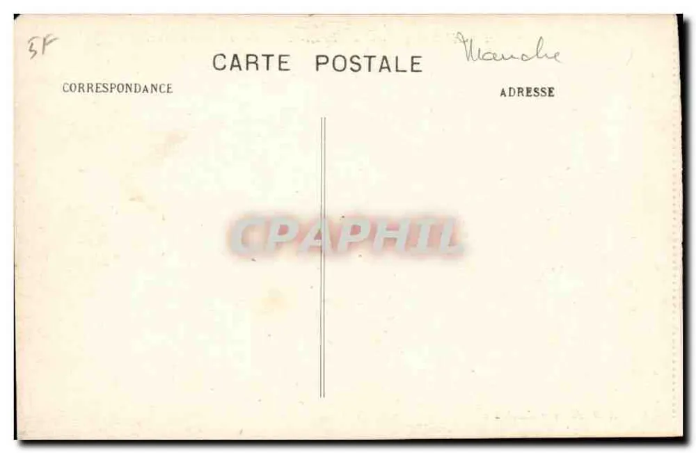 Cherbourg - Das Theater und die Fontaine Mouchel — A. B., Verlag - Cherbourg - Rückseite