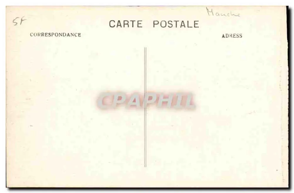 Cherbourg - Der Staukanal und der Berg Roule — A. B. Verlag - Cherbourg - Rückseite