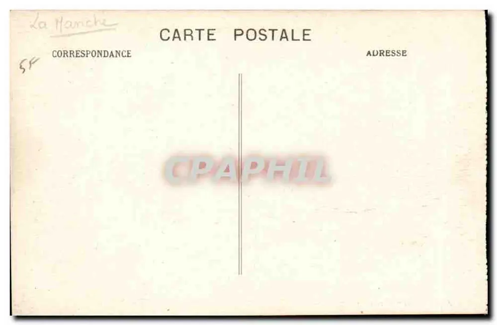 Cherbourg - A Praça da República — editor A.B. n°56 - Verso