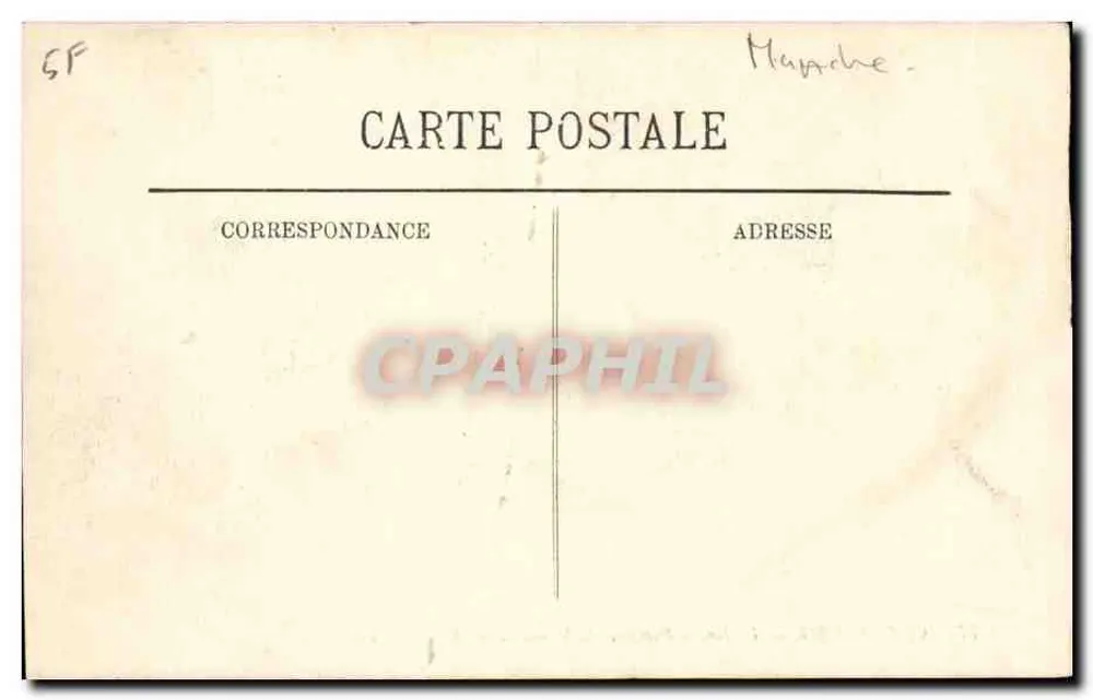 Cherbourg — Öffentlicher Garten und Berg Roule — LL - Rückseite