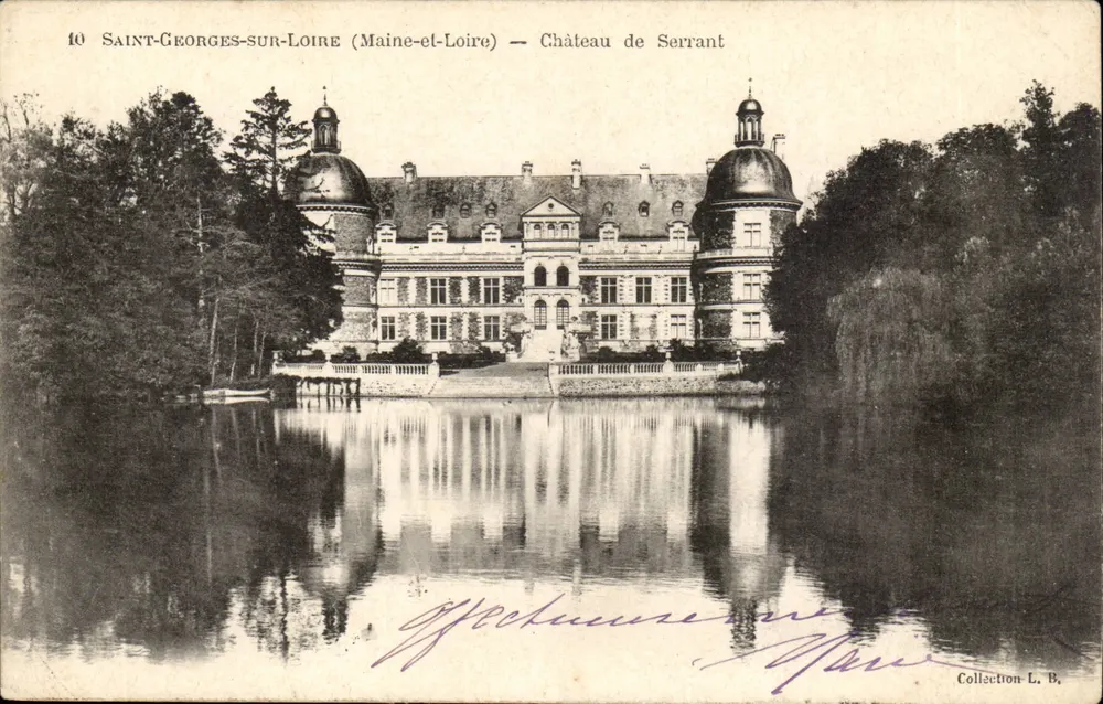 Saint-Georges-sur-Loire (Maine-et-Loire) — Castelo de Serrant — Coleção L. B. - Frente