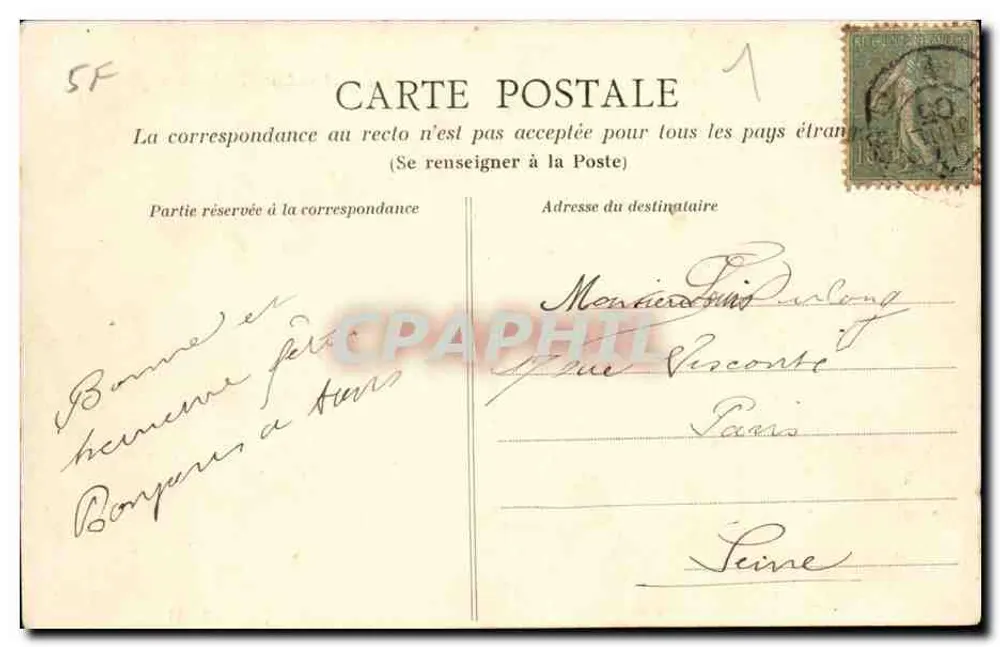 Montjean (M.-et-L.) — Abside da Igreja — M.-L. 171 - Verso