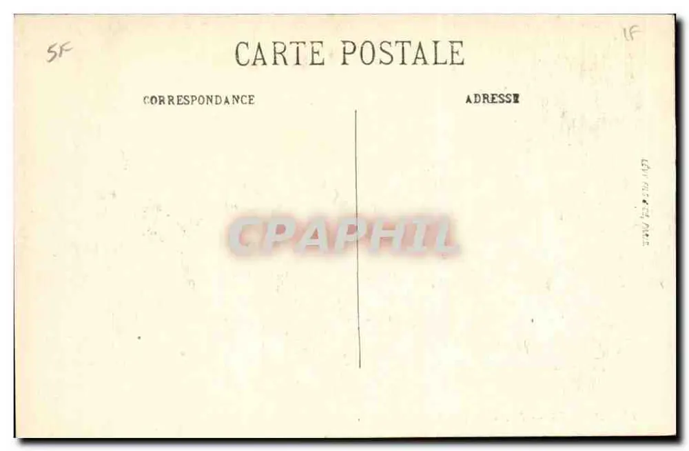 Angers — Panorama em direção à Catedral — LL. - Verso
