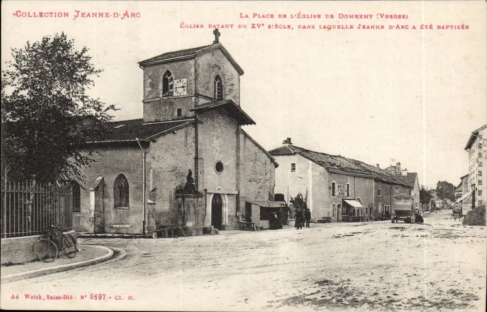 Kirche von Domrémy — Geburtsort von Jeanne d'Arc — Ad Weick, Saint-Dié, n° 8197 - Vorderseite