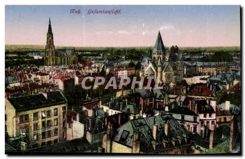 Mézé — Vista geral — Kunstverlag Klingenstein & Co, n° 526 - Frente