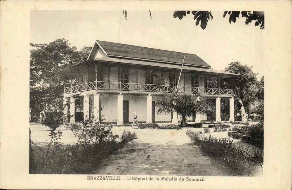 Brazzaville - Das Schlafkrankheitskrankenhaus - Vorderseite
