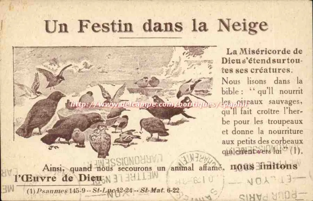 Ein Fest in der Schnee — Verlag: Das Departement Mettre-le-Nôtre - Vorderseite