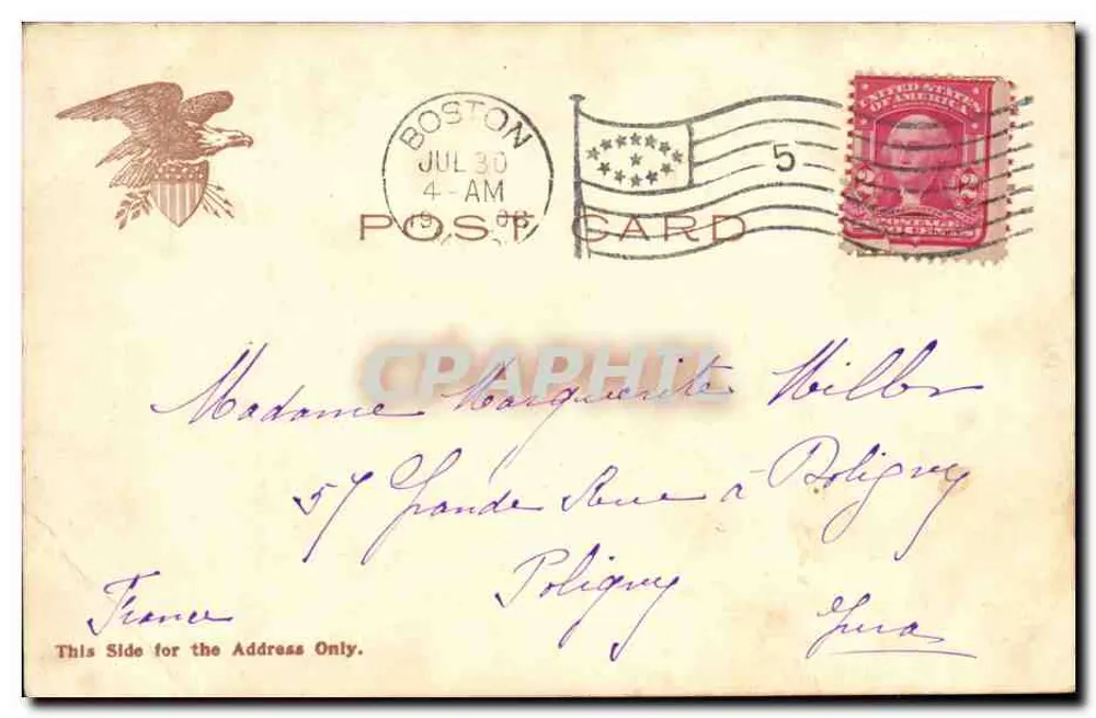 River Drive und Tunnel, Philadelphia, PA — LL. POST. CARD CO. N.Y. — n° 1052 - Rückseite