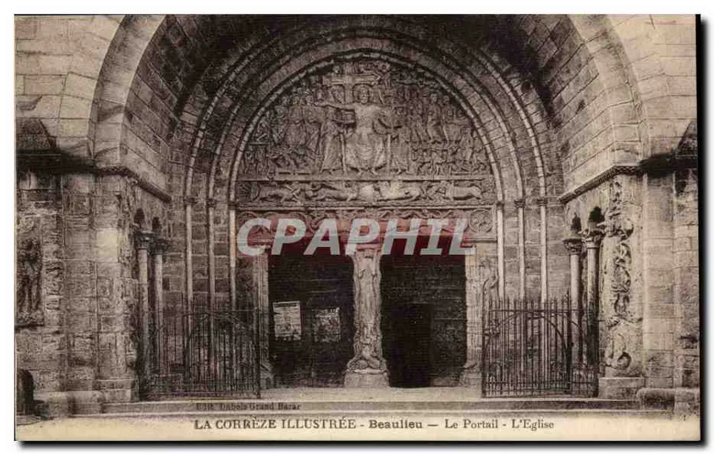 Beaulieu - Der Portal - Die Kirche — Verlag Dabois Grand-Barac - Vorderseite