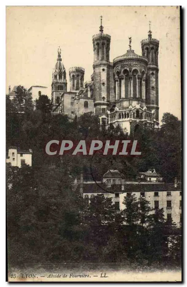 LYON — Abadia de Fourvière — LL. n°25 - Frente