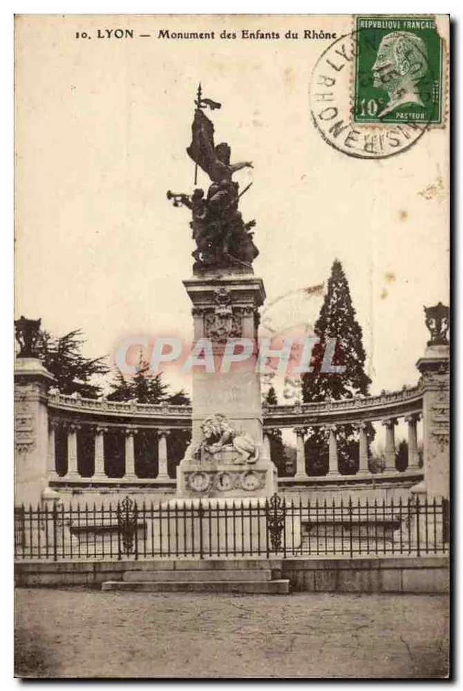 LYON — Monument des Enfants du Rhône — Préteur - Recto