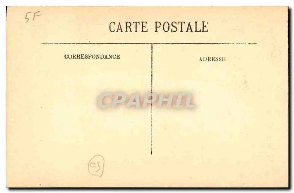 Mont Saint-Michel — Die Abtei. Die Krypta der Großen Säulen — LL, n°63 - Rückseite