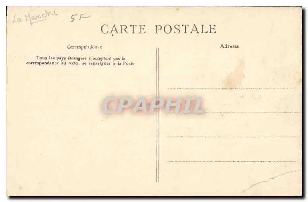 Mont-Saint-Michel — A Escada Abbatial — G.F. n°2817 - Verso