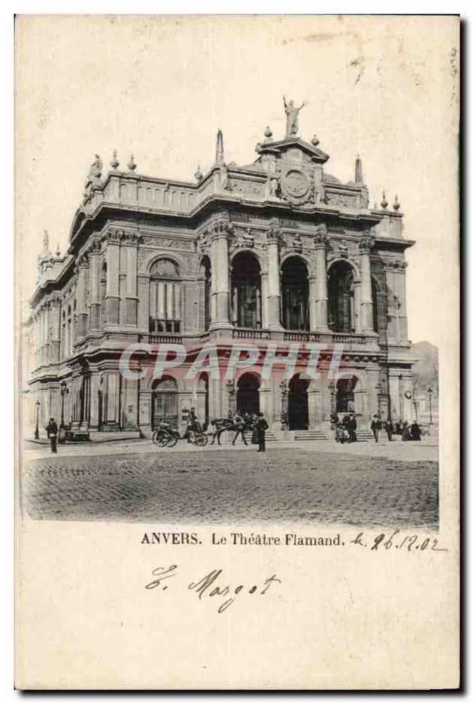 Antwerpen. Das Flämische Theater — S. Margot, Nr. 96.12.02 - Vorderseite