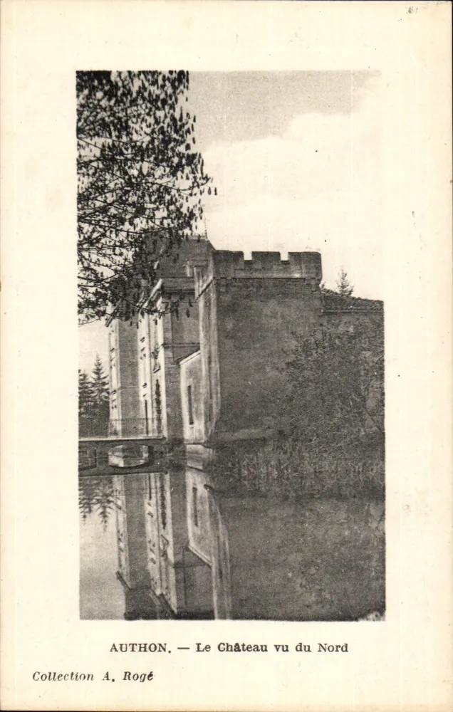 Authon — O Castelo visto do Norte — Coleção A. Rogé - Frente