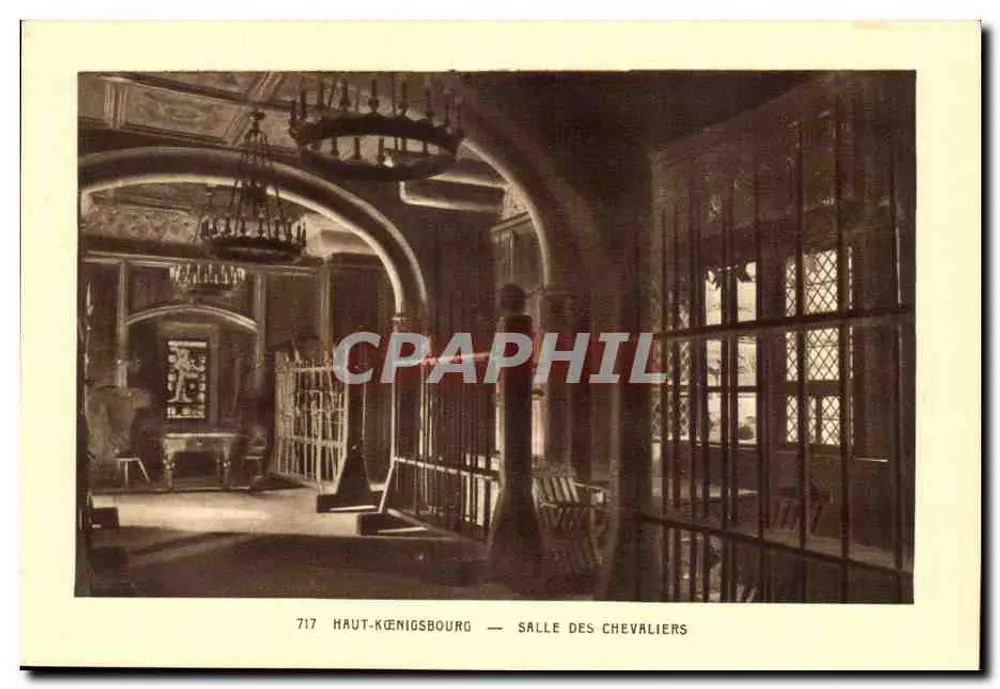 Haut-Kœnigsbourg — Rittersaal — Nr. 717 - Vorderseite