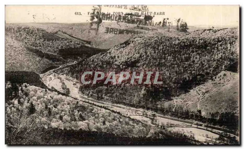 Ansicht der ZORN Straße du HAUT-BARR — 613 — Verleger : - Vorderseite