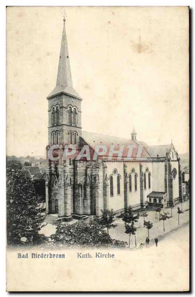 Bad Niederbronn — Igreja Católica - Frente