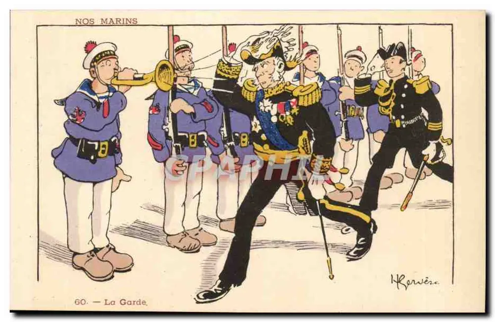 I Nostri Marinai — La Guardia — H. Rervésé - Recto