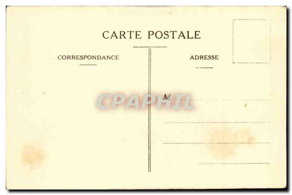 Dampfschiff "Gouverneur Général Lépine" — Mischverkehrs-Gesellschaft (Gesellschaft Touacne) - Rückseite