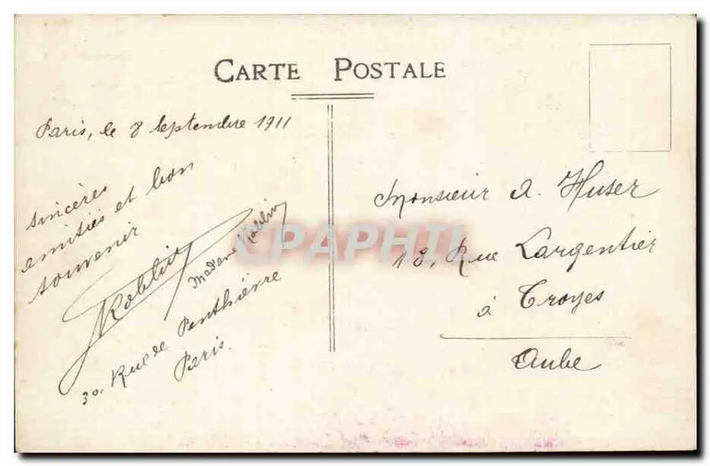 Panzerkreuzer "Charlemagne" — Frankreich — Verlag Ygadot - Rückseite