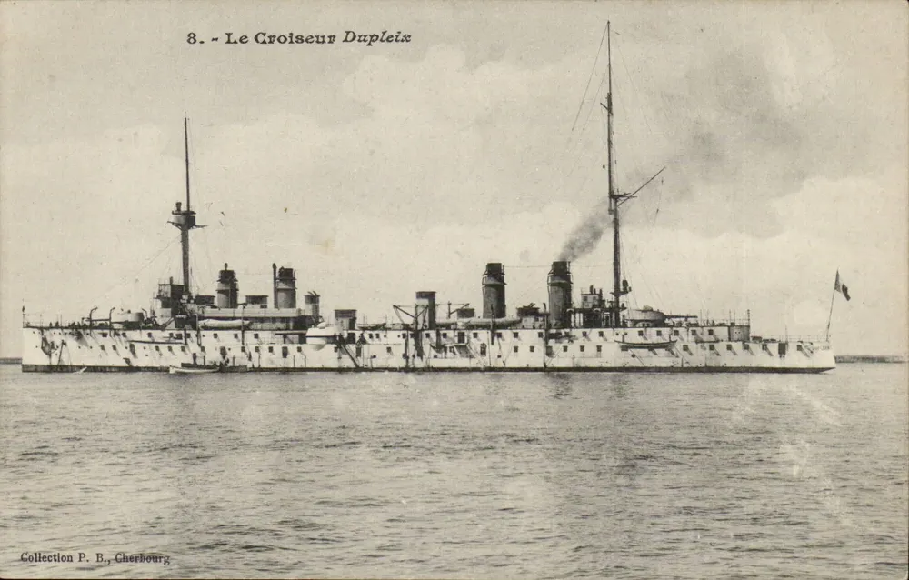 Croiser Dupleix — Cherbourg — Zbiór P. B. - Awers