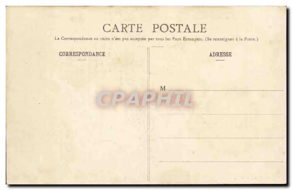 Croiser Dupleix — Cherbourg — Zbiór P. B. - Rewers