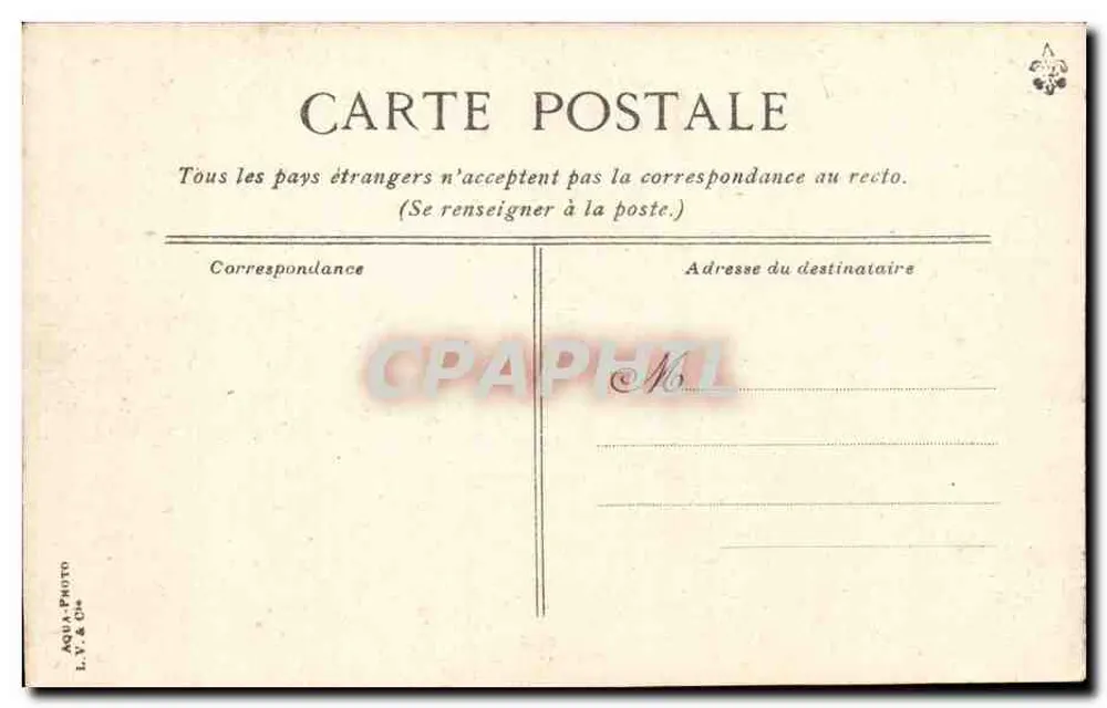 Le Havre - La "Savoie" en cale sèche — editore AQUA-PHOTO L.Y. & Cie, n°38 - Verso