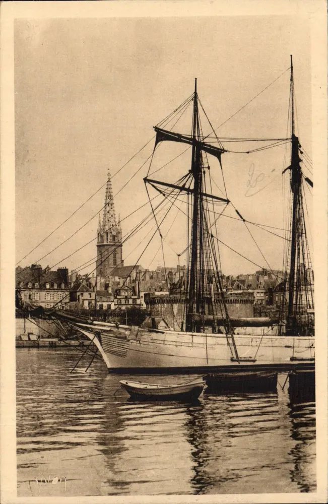 Saint-Malo — Terreneuvas dans l'Avant-Port — Les Éditions d'Art 'La Douce France' - Vorderseite