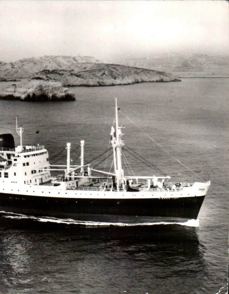 Ponta dos Galets — Reunião — Compagnie des Messageries Maritimes - Frente