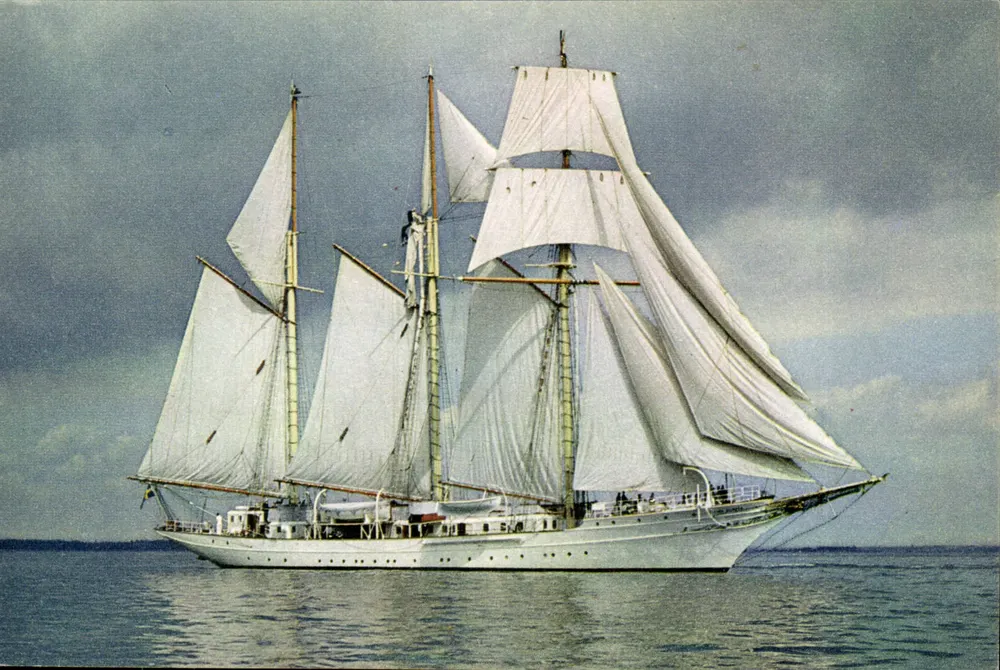 Flying Clipper — antigo Sunbeam II — J. Arthur Dixon - Frente