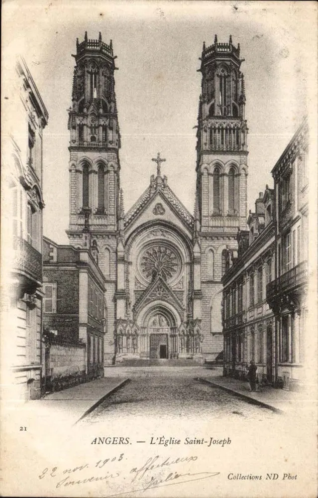 Angers — A Igreja de São José — Collections ND Phot n°21 - Frente
